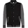 Just Hoods by AWDiS Varsity Jacke schwarz/Charcoal M