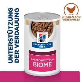 Hill's Prescription Diet Gastrointestinal Biome Ragout Huhn und Karotten 24 x 354 g