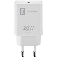 Cellular Line Cellularline USB-C Charger 20W weiß (ACHIPHUSBCPD20WW)