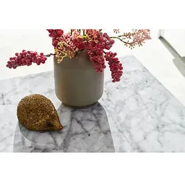 Wohnling Couchtisch weiß, marmor 60,0 x 60,0 x 30,0 cm