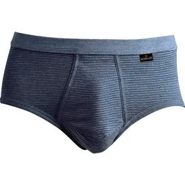 SCHÖLLER Herren Slip gestreift blau 8 5er Pack