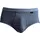 SCHÖLLER Herren Slip gestreift blau 8 5er Pack