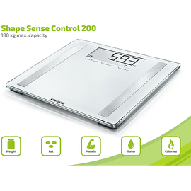 Soehnle Shape Sense Control 200 digitale Körperanalysewaage (63858)