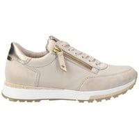 Paul Green Damen, Frauen Low-Top Sneaker,Turnschuhe,Laufschuhe,schnürschuhe,schnürer,Plateausohle,Halbschuhe,Sportschuhe,Beige (JA),40.5 EU