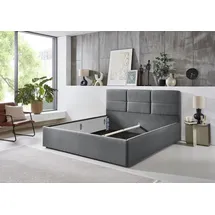 SUN GARDEN Polsterbett Holzwerkstoff/Polyester - Grau