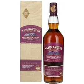 Tamnavulin Cabernet Sauvignon Single Malt Scotch Whisky 40% vol 0,7 l Geschenkbox