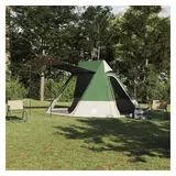 vidaXL Tunnelzelt Campingzelt Grün