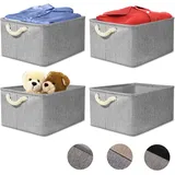 Filz-schubladenorganizer-set, Filz-aufbewahrungsbox, Filzkorb, Büro-aufbewahrungsbox (4-teilig). Spezifikationen: Filz-aufbewahrungskorb Mit Clips Und Reißzwecken, Geeignet Für Schreibtische, Büros, B