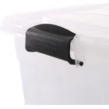GERSO Aufbewahrungsbox 60 L 1-tlg. transparent