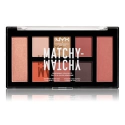 NYX Professional Makeup Matchy-Matchy Monochromatic paleta cieni do powiek 7.4 g Nr. 03 - Camel