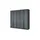 Dreamer eXpress Drehtürenschrank Dreamer 252,8 x 236 x 58 cm Schwarz