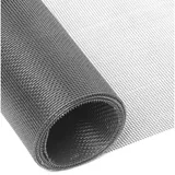 Intirilife Fliegennetz aus Fiberglas Grau Meterware Breite 150cm Maschenweite 1,2mm - UV beständig Fliegengitter Insektenschutz Gitter Fenster Tür