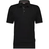 DASSY Poloshirt, schwarz/anthrazitgrau Gr. XS