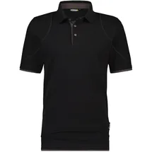 DASSY Poloshirt, schwarz/anthrazitgrau Gr. XS