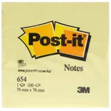 Post-it Notes, 6 pack) selbstklebendes Etikett Gelb,