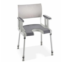 Invacare Dusch-Toilettenrollstuhl Aquatec® Sorrento Duschstuhl mit Hygieneausschnitt