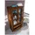 Massivmoebel24 Vitrine Sheesham 100 x 45 x 180 cm Braun