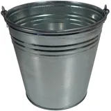 Bradas Baueimer 10L Wasser- Garten- Zink- Abfall- Futtereimer J5318