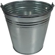 Bradas Baueimer 10L Wasser- Garten- Zink- Abfall- Futtereimer J5318