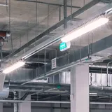 ETC Shop etc-shop Feuchtraumleuchte 150cm LED, Deckenlampe Wannenleuchte, 48W 3840lm 6000K IP65, Feucht- und Nassraum geeignet, Garage Keller Werkstatt, 2er Set