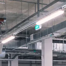 ETC Shop etc-shop Feuchtraumleuchte 150cm LED, Deckenlampe Wannenleuchte, 48W 3840lm 6000K IP65, Feucht- und Nassraum geeignet, Garage Keller Werkstatt, 2er Set