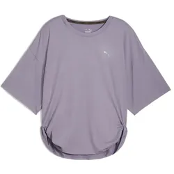 PUMA Studio Twist Yogashirt Damen 30 - pale plum XS