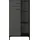 Germania Rovigo Aktenschrank 64 x 34 x 120 cm schwarz