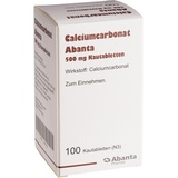 Abanta Pharma GmbH Calciumcarbonat Abanta 500 mg Kautabletten