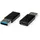 Value USB-A auf USB-C Adapter Schwarz