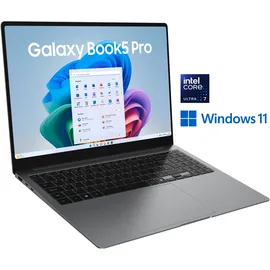 Samsung Galaxy Book5 Pro 16'' Intel Core Ultra 7 256V 16 GB RAM 512 GB SSD Win11 Pro