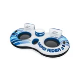 BESTWAY Hydro-Force 2-Personen-Schwimmring mit Rückenlehne Rapid Rider 251 x 132 cm