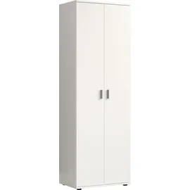 trendteam Mehrzweckschrank 60 x 176 x 35 cm 2-türig / weiß