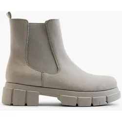 Chelsea Boots - Damen - grau