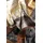 Biederlack Wohndecke 150 x 200 cm Grau/Gelb