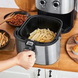 KARACA Multifry Inox Doppelfritteuse 5,5 Liter XL weiß