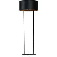 Masterlight Stehleuchte Cross 1-flammig Samt Schwarz Ø52cm
