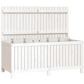vidaXL Gartentruhe 147 x 68 x 64 cm Weiß