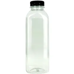 100 Stk. Transparente PET-Flaschen für kalte Getränke Ref BP500C
