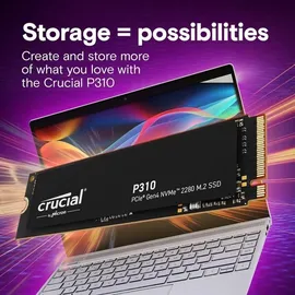 Crucial P310 2TB M.2 2280 PCIe Gen4 NVMe SSD