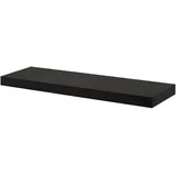 DOLLE Wandregal 90 x 25 x 5 cm Schwarz