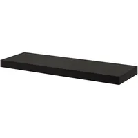 DOLLE Wandregal 90 x 25 x 5 cm Schwarz