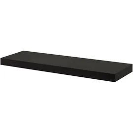 DOLLE Wandregal 90 x 25 x 5 cm Schwarz