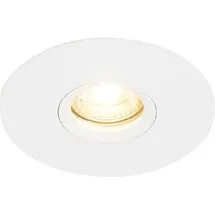 QAZQA - Moderner Einbaustrahler weiß GU10 50mm - Buco