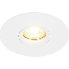 QAZQA - Moderner Einbaustrahler weiß GU10 50mm - Buco