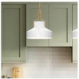 Quoizel Brecken 2-flg. 60 W 30 cm goldfarben/Glas, Metall