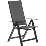 Merxx Florenz Klappsessel 63 x 73 x 118 cm graphit/grau