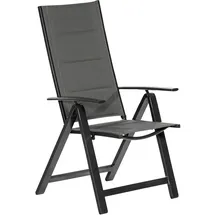 Merxx Florenz Klappsessel 63 x 73 x 118 cm graphit/grau