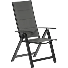 Merxx Florenz Klappsessel 63 x 73 x 118 cm graphit/grau