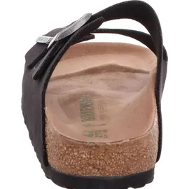 Birkenstock Arizona Vegan Birko-Flor Nubuk schmal schwarz 38