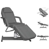 vidaXL Massagetisch Grau 180x62x(87-112) cm